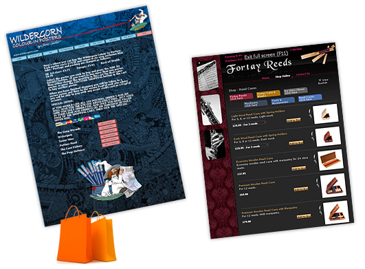 Forest Design E-Commerce Websites